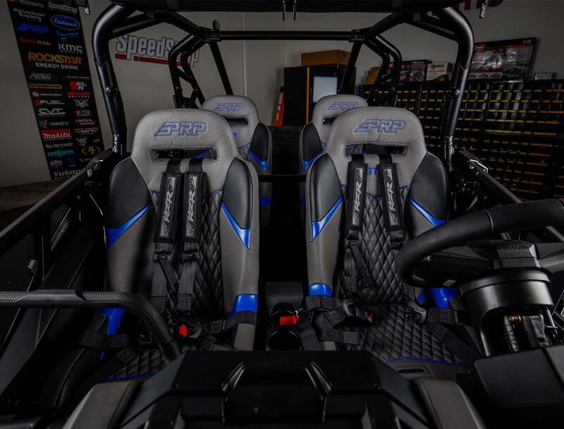 PRP Polaris RZR Pro XP4/Pro R4/Turbo R4 Front Seat Mounts (4 Door) - Pair