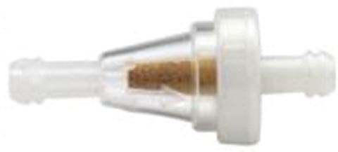 SPI IN-LINE FUEL FILTER W/ BRASS SCREEN 1/4"