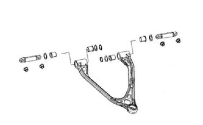 SPI A-ARM BUSHING KIT