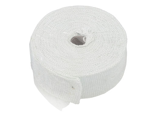 SPI FIBERGLASS EXHAUST PROTECTION TAPE WHITE 2" X 49'