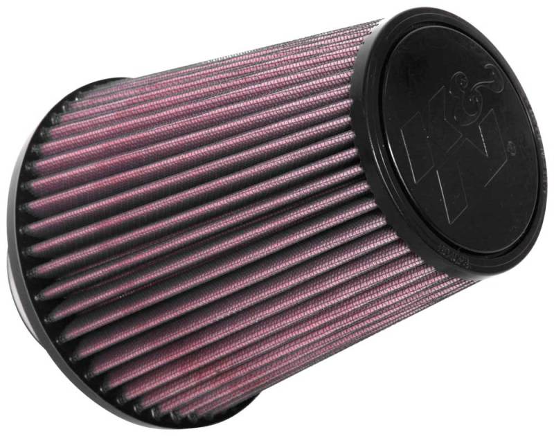 K&amp;N Universal Tapered Filter 3in Flange ID x 6in Base OD x 4in Top OD x 6.75in Height