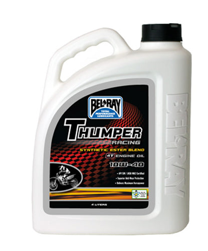 Thumper Ester Blend Eng Oil 4t Syn 10w40 4l
