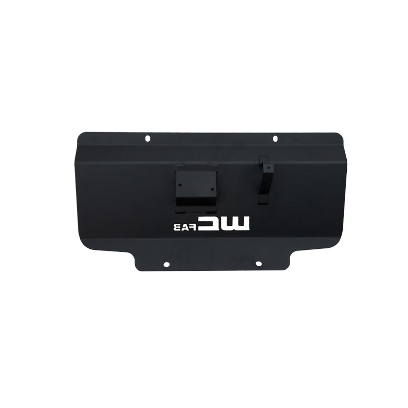 Wehrli 11-19 GM Lower Splash Shield Kit - Flat Black