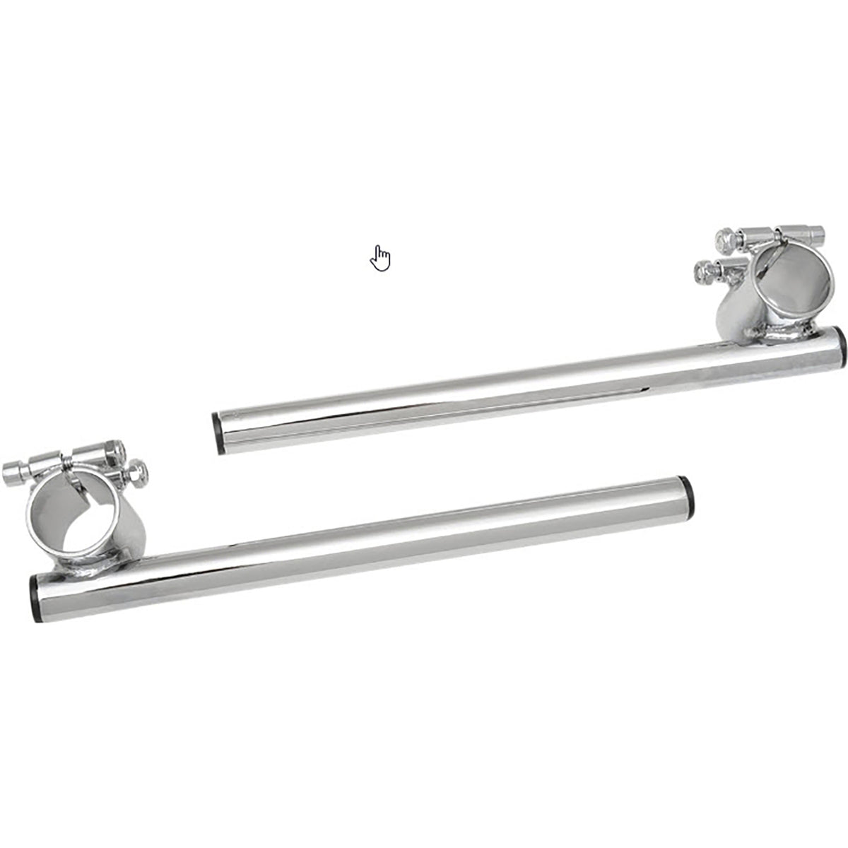 7/8&quot; CLIP-ON CHROME 36MM