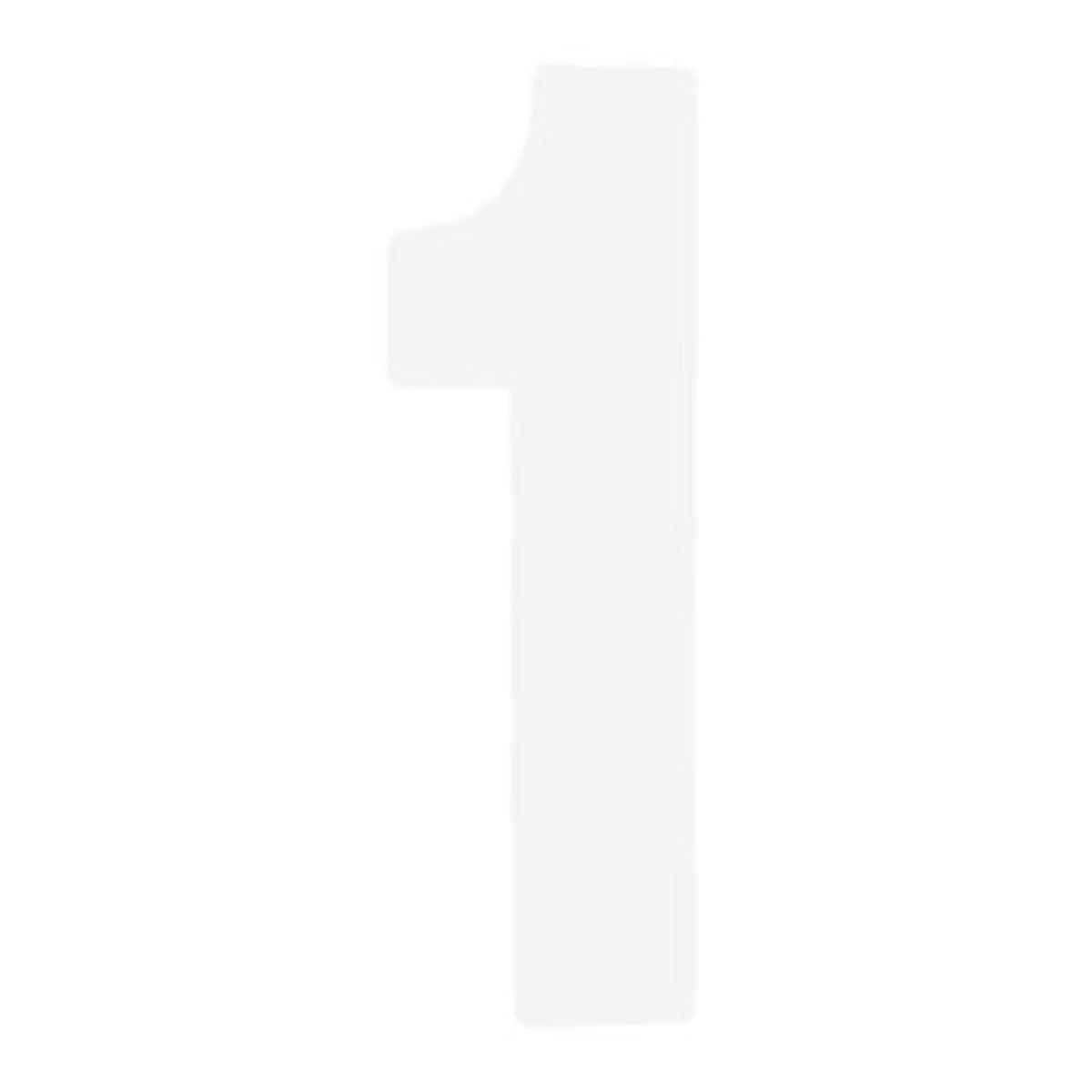 FX 2015 NUMBERS STANDARD 8" WHITE 1