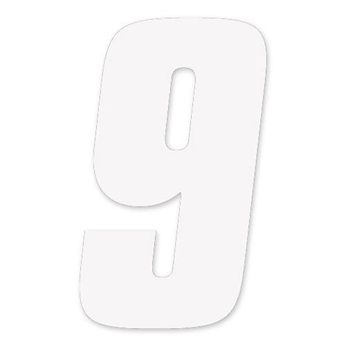 FX 2015 NUMBERS STANDARD 8" WHITE 9