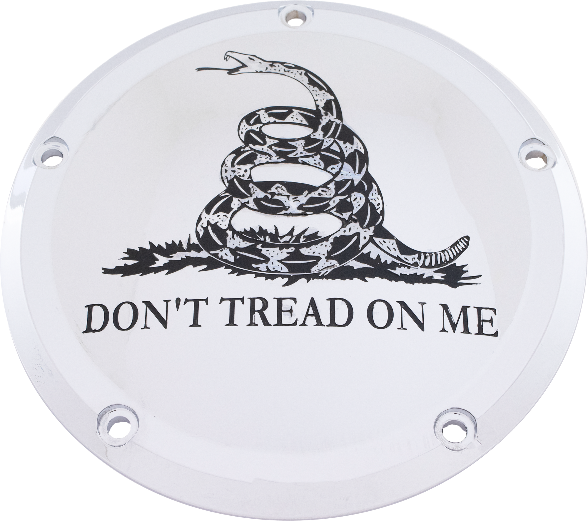 7   Tc Derby Cover Don't Tread Chrome