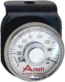 Pressure Gauge &amp; Bracket Black
