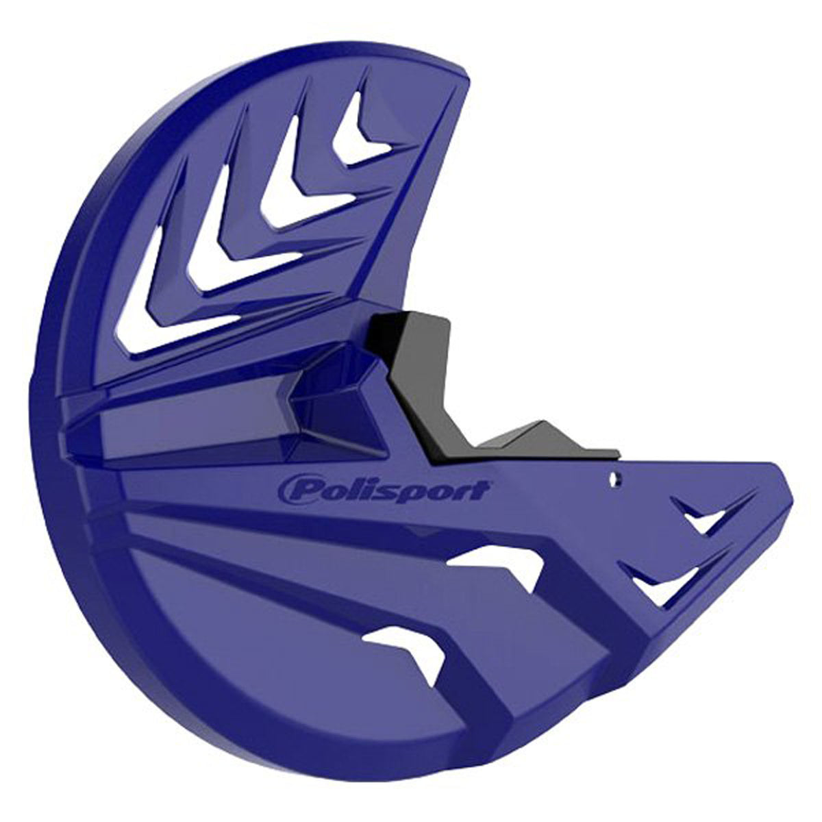 POLISPORT DISK &amp; BOTTOM FORK PROTECTOR BLUE YAM98/BLACK