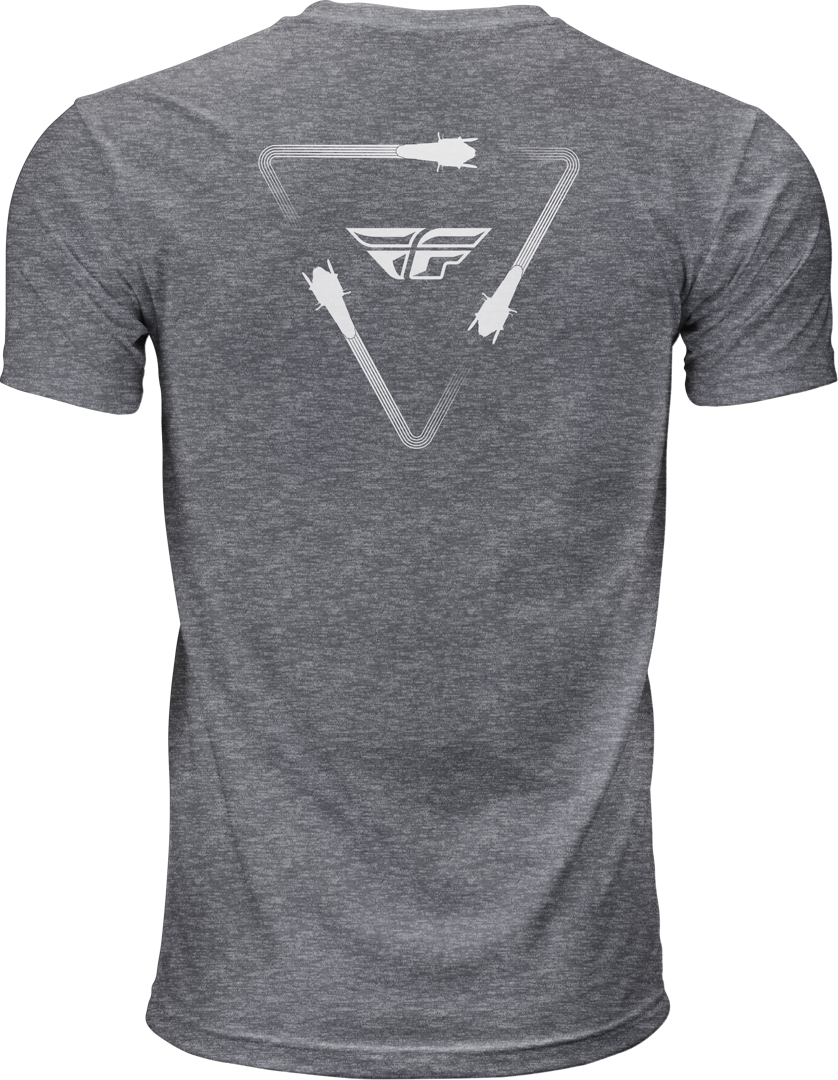 Fly Squad Tee Grey Heather Sm