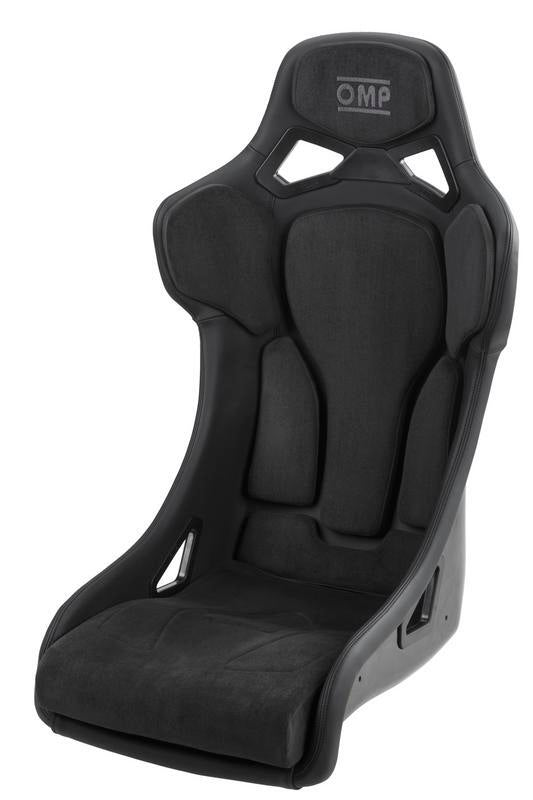 OMP Racing Seat RT FIA 8855-1999 - Leather &amp; Alcantara Black