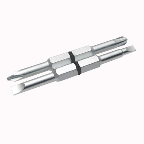 2 PIECE BIT SET, #2 & #3 PHILLIPS AND 4.6 & 5.6 STRAIGHT