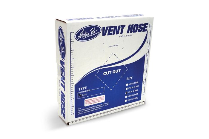 MP CLEAR PVC FUEL LINE, 1/4 ID X 25 FT