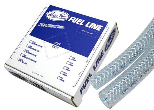 MP BRAIDED VINYL FUEL LINE 5/16 ID X 25 FT