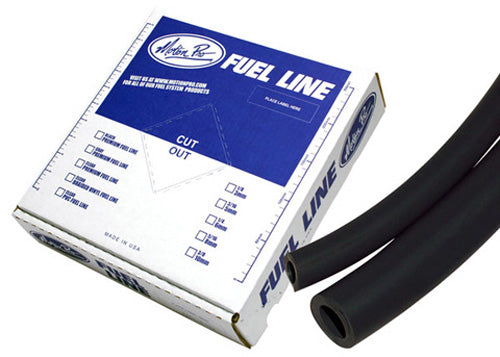 MP PREMIUM FUEL LINE, BLACK 3/16 ID X 25