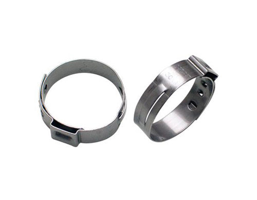 STEPLESS EAR CLAMP, 7.8 TO 9.5 MM, PK 10