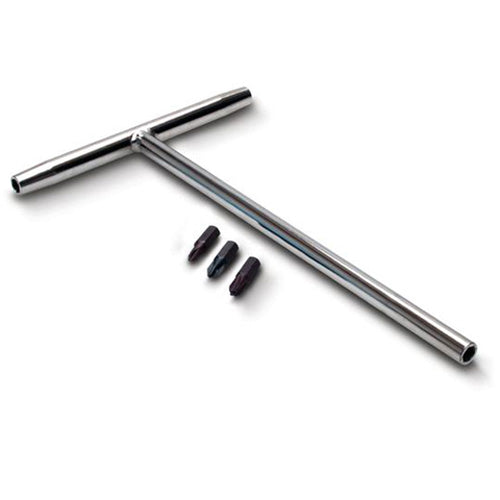 T-HANDLE BIT DRIVER WITH NO 1, 2, 3 METRIC PHILLIPS BITS