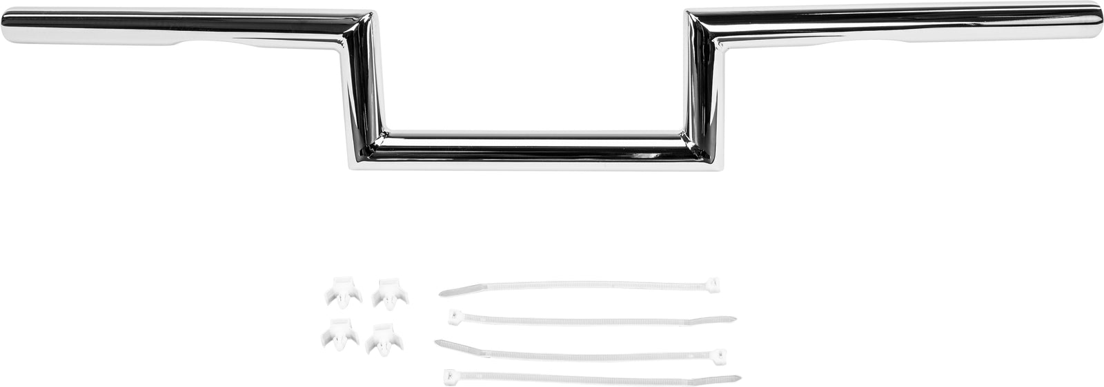 1" Z Bar Dimpled 4" Chrome