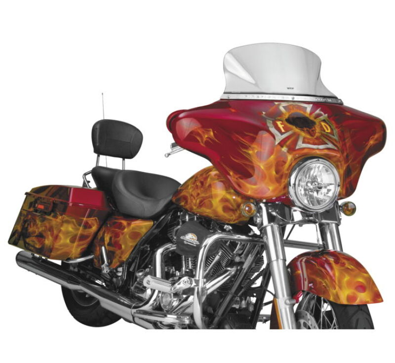 National Cycle 96-13 Harley-Davidson FLHT/FLHX/FLHTK Touring/Tri-Glide VS Low Windshield - Clear