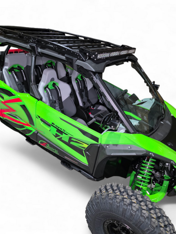Elektric Offroad 2026+ Kawasaki Teryx H2 Volt Side Steps (4 Door)