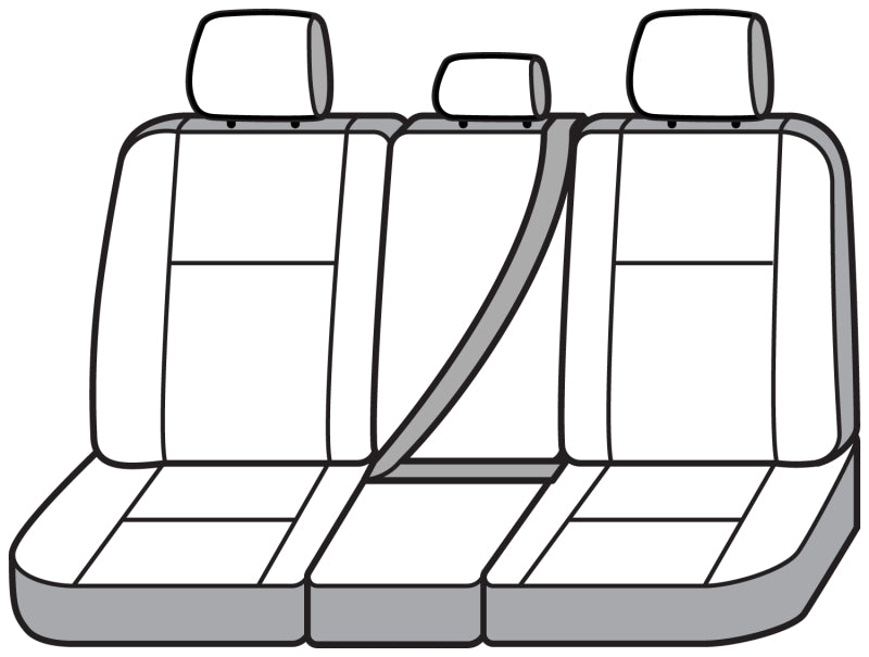 Covercraft 21-24 Ford F150 Carhartt PrecisionFit Custom Front Row Seat Covers - Gravel