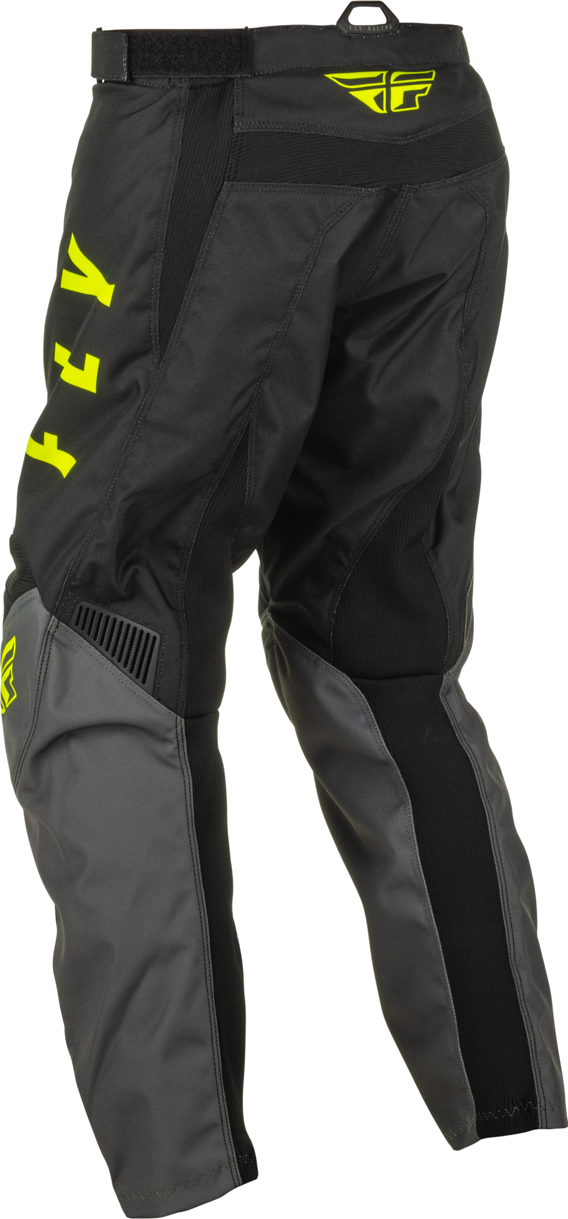 Youth F 16 Pants Grey/Black/Hi Vis Sz 22