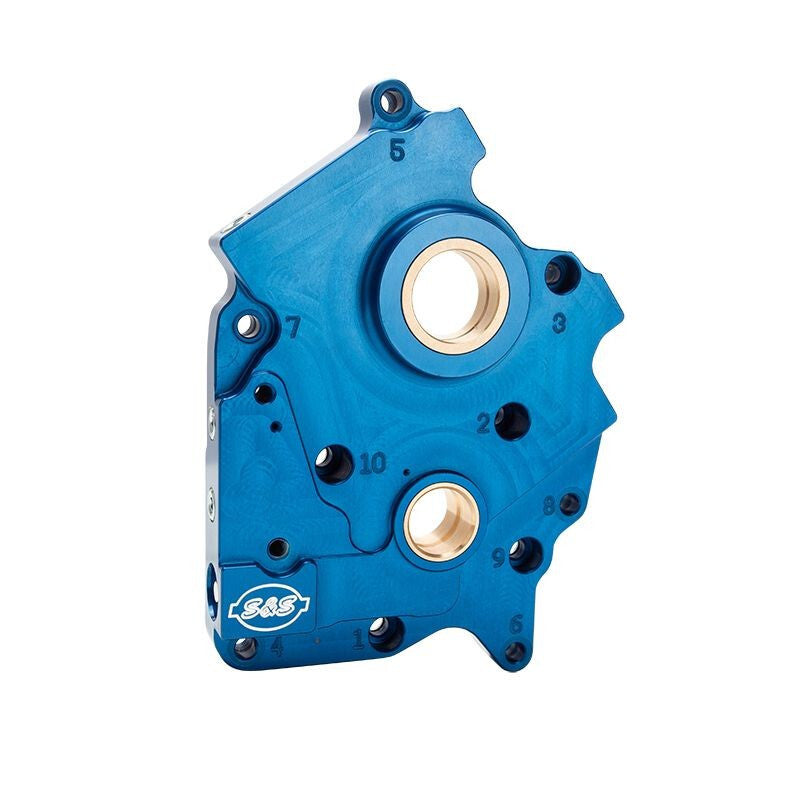 S&amp;S Cycle 2017+ M8 Models Cam Support Plate Kit - Incl. VVT