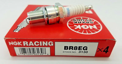4 Plugs of NGK Racing Spark Plugs BR8EG/3130