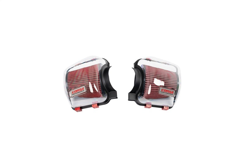 Corsa 24-25 Ford Mustang GT 5.0L Clear Lids & Dry Filters