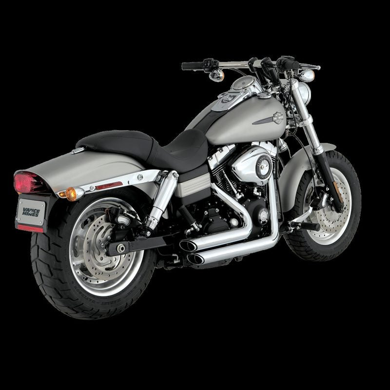 Vance &amp; Hines 06-11 Harley-Davidson Dyna Shortshots Staggered PCX Full System Exhaust