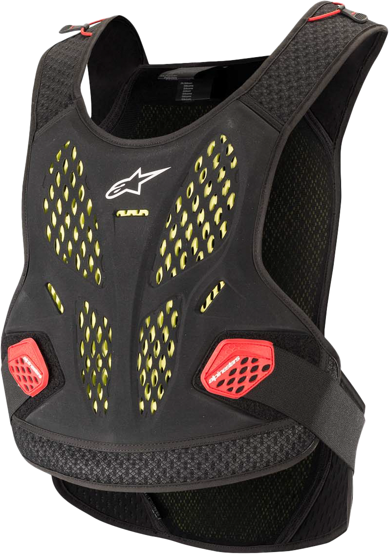 Sequence Chest Protector Black/Red Md/Lg