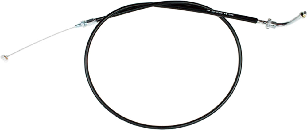 Black Vinyl Throttle Push Cable
