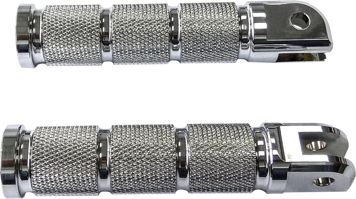 Rider Footpegs Retro Chrome 2018 Up Softail Models
