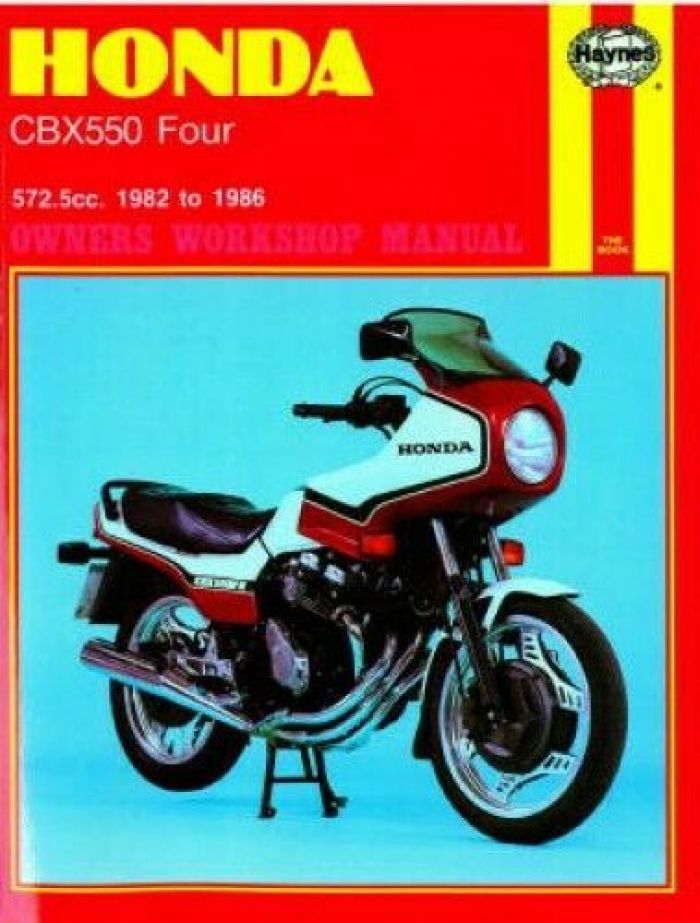 HONDA CBX550 FOURS, &#39;82-&#39;86 HAYNES MANUAL