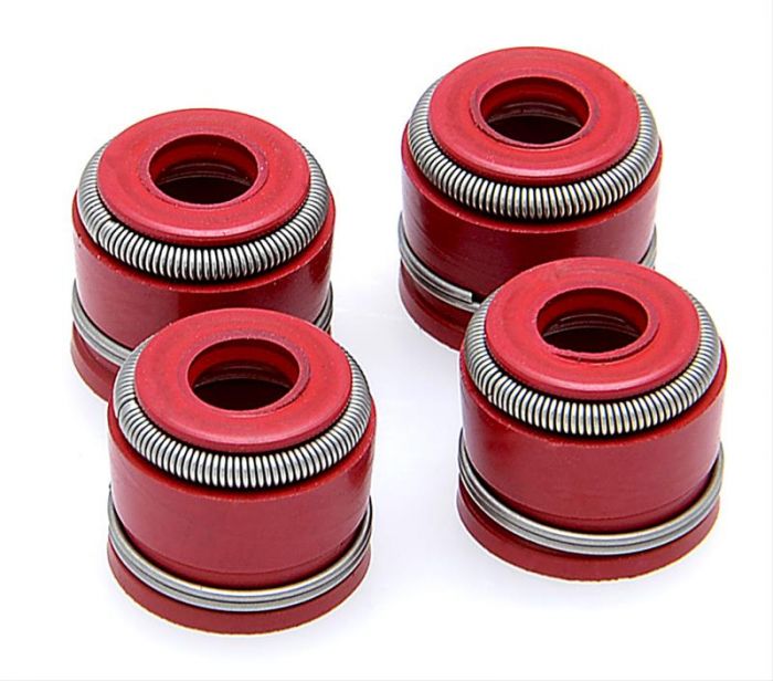 KPMI SEAL, RED VITON, 6.5MM STEM X 0.475" GUIDE (PACK OF 4)