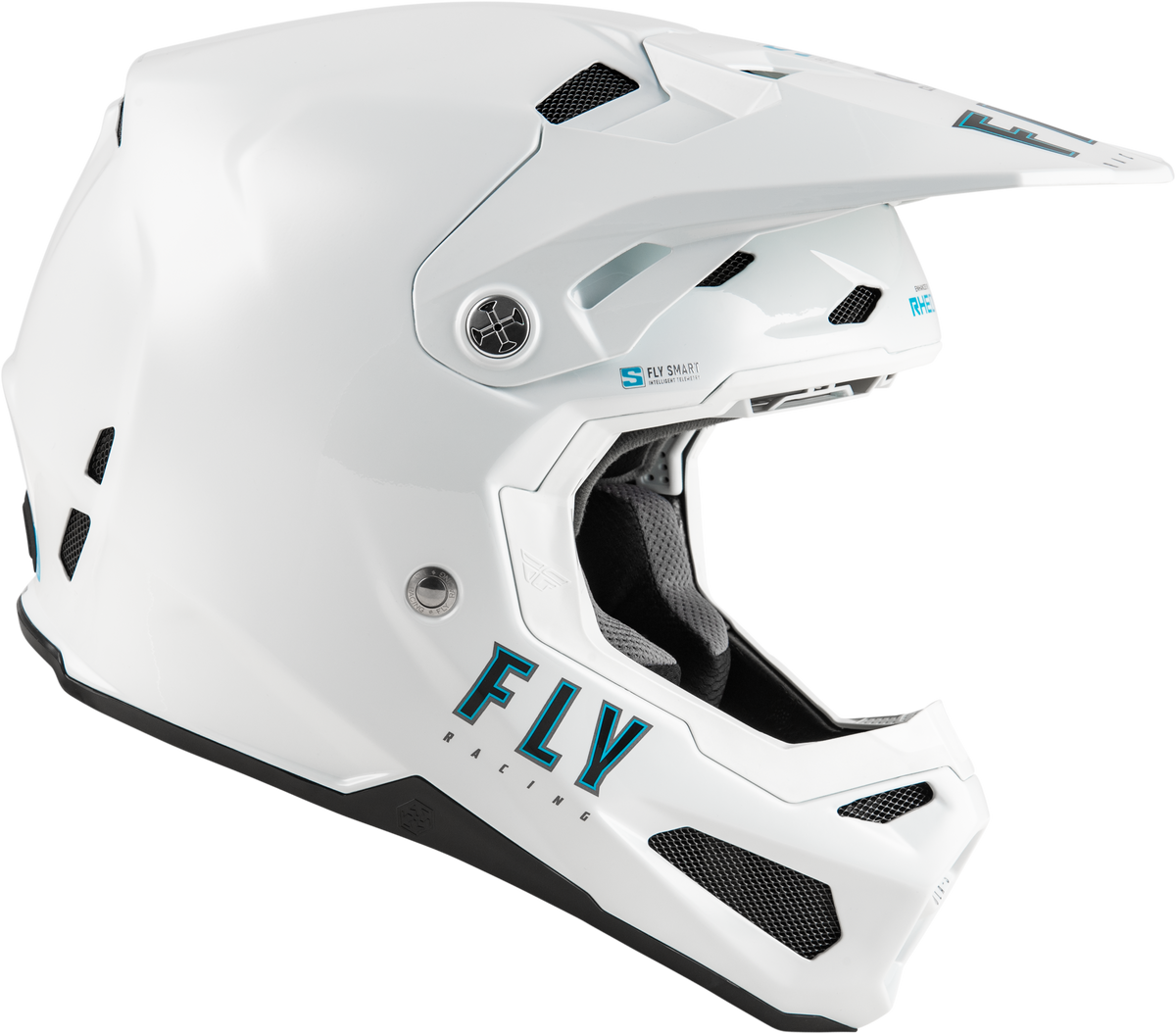 Formula S Carbon Solid Helmet White Lg