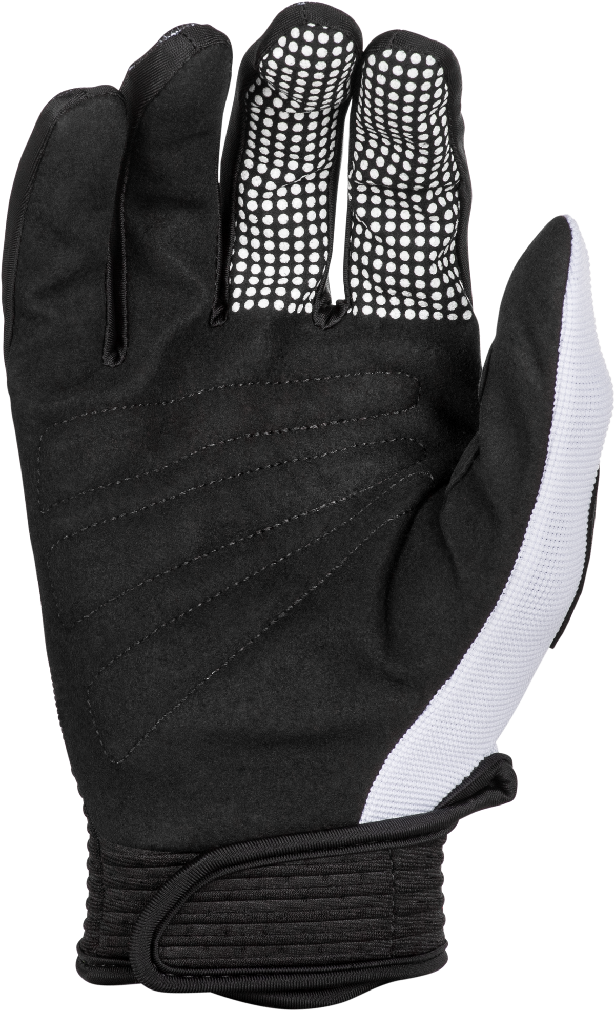 F 16 Gloves Black/White Md
