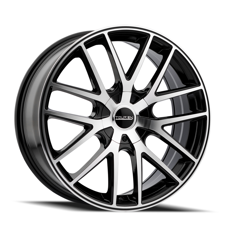 Touren 3260 TR60 18x8 / 5x112/120 BP / 40mm Offset / 74.1mm Hub Gloss Black Machined Wheel