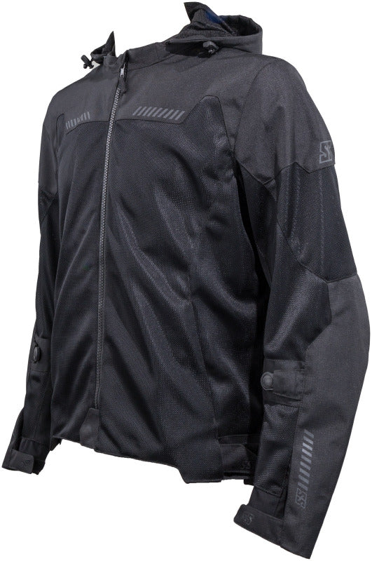 Speed and Strength Trial By Fire Mesh Jacket Black - Large