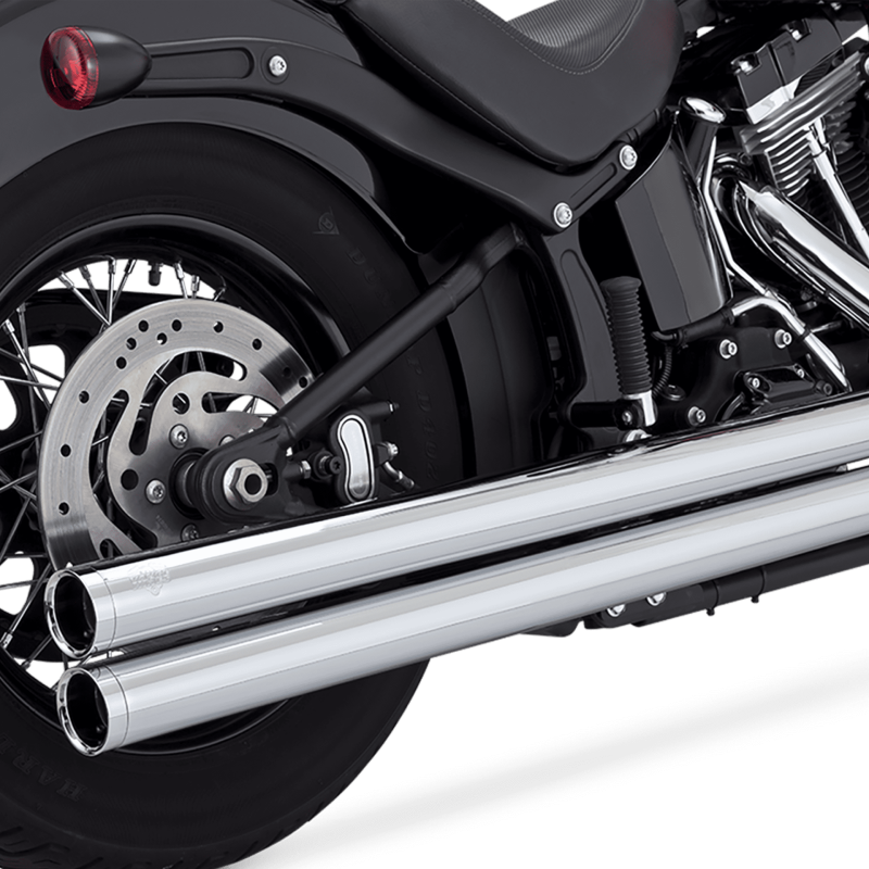 Vance &amp; Hines HD Softail 12-17 Big Shots Long Chrome PCX Full System Exhaust