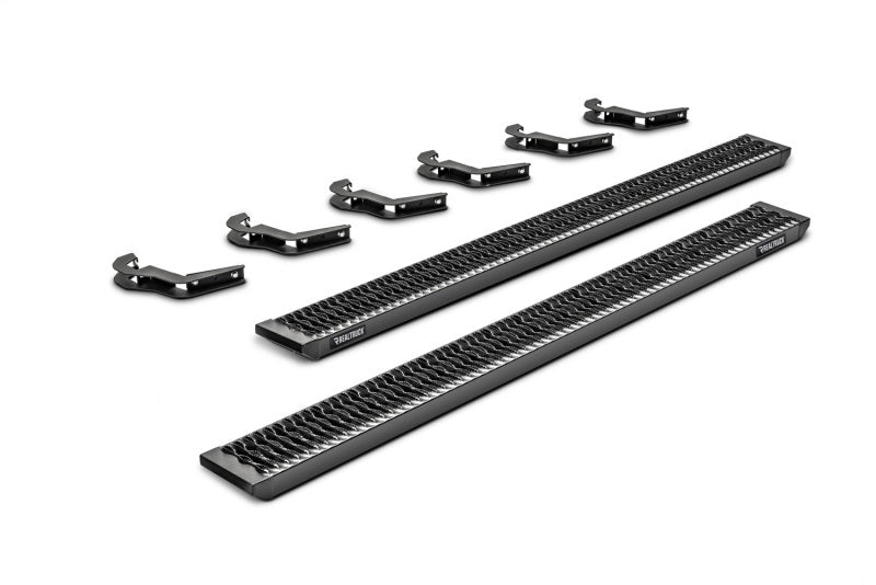 N-Fab Growler Fleet 15-19 Ford F-150 / 17-19 F-250/F-350 Crew Cab - Cab Length - Tex. Black
