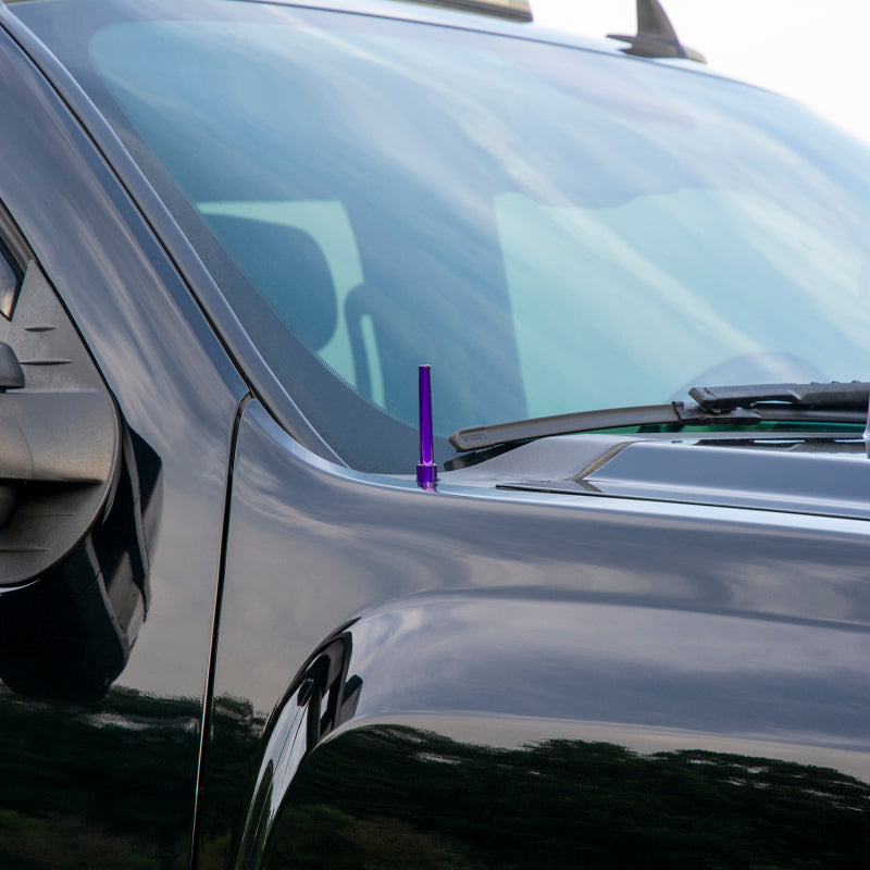 Wehrli 07.5-19 Chevrolet 6.6L Duramax Billet TIG Torch Stubby Antenna - Gloss White