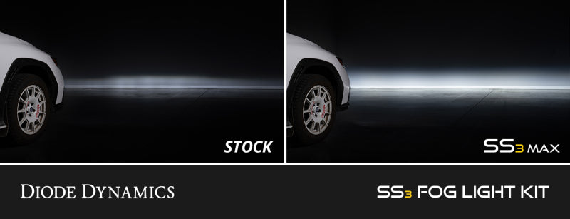 Diode Dynamics SS3 Sport Type TS Kit - ABL White SAE Fog