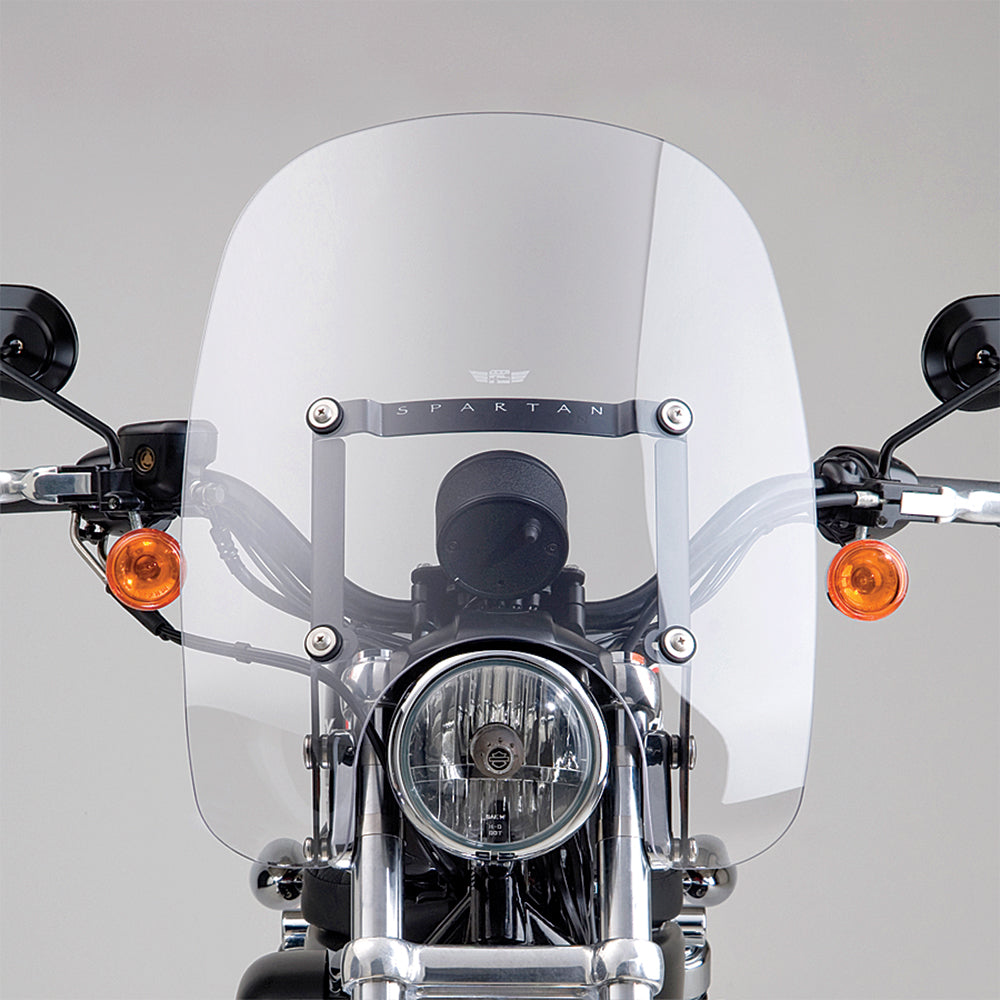 Spartan Windshield Clear Quick Release 17"