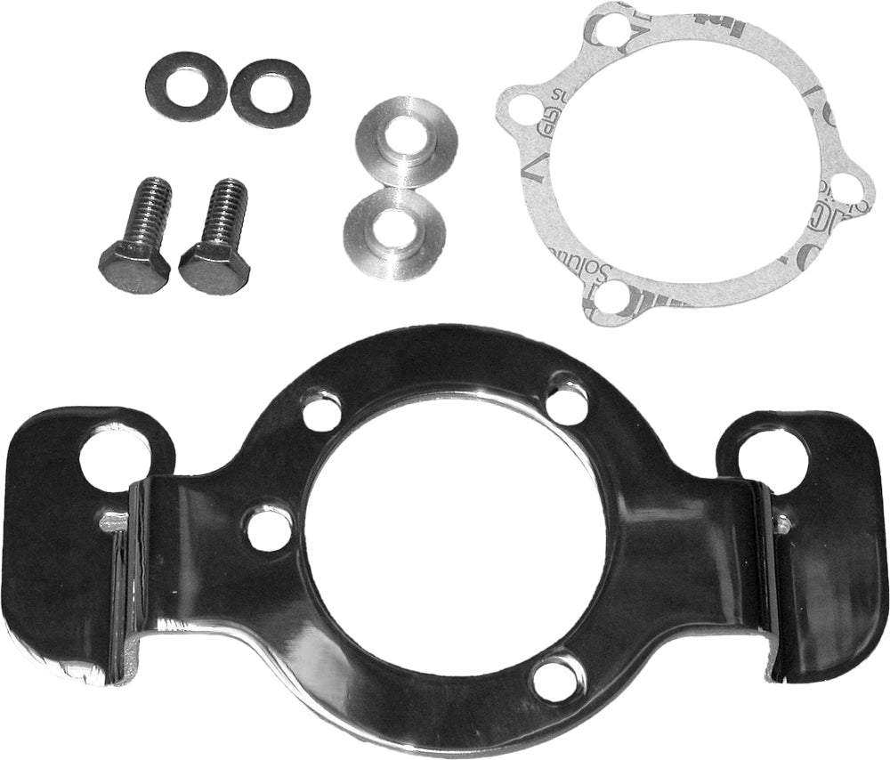 Carb Support Bracket Only Chrome Bigtwin 90 92