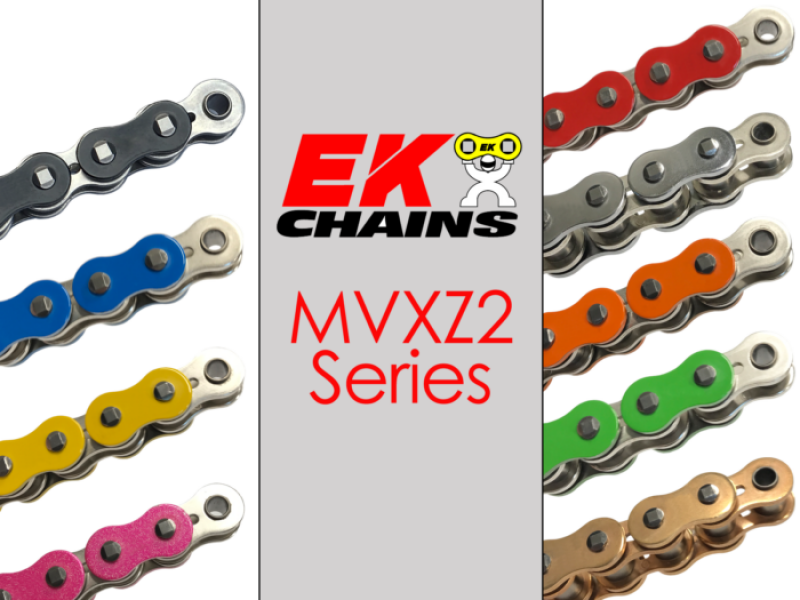 Vortex Racing EK 525 MVXZ2 Rivet Master Link- Black