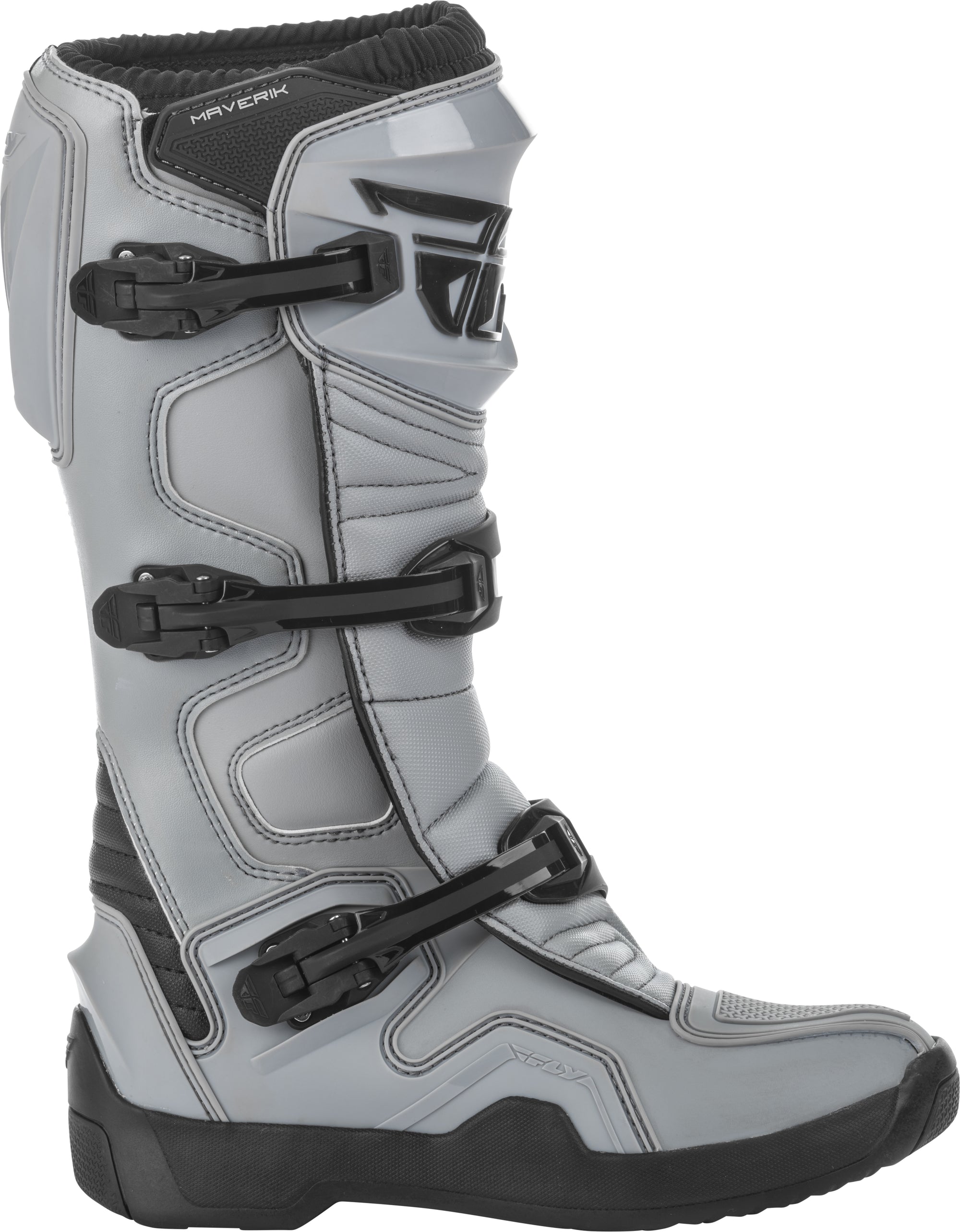 Maverik Boots Grey/Black Sz 14
