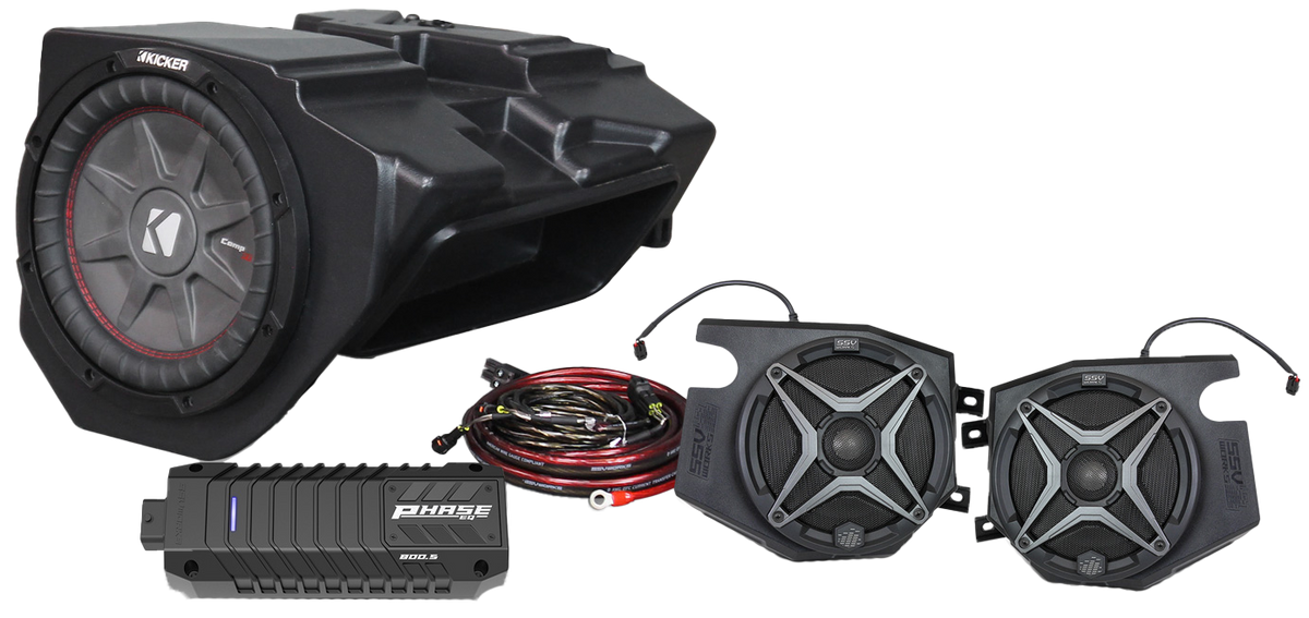 3 Speaker Plug And Play Kit Ride Command