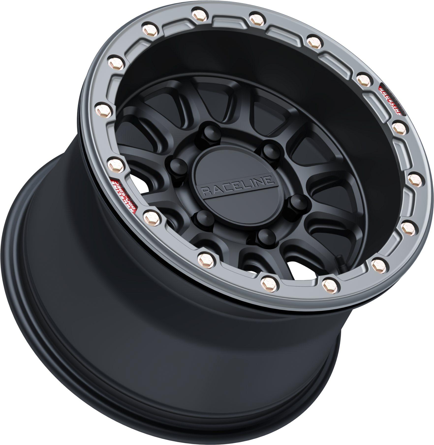 Alpha Wheel 6/139.7 Blk/Gunmetal 15x10 (+25mm)