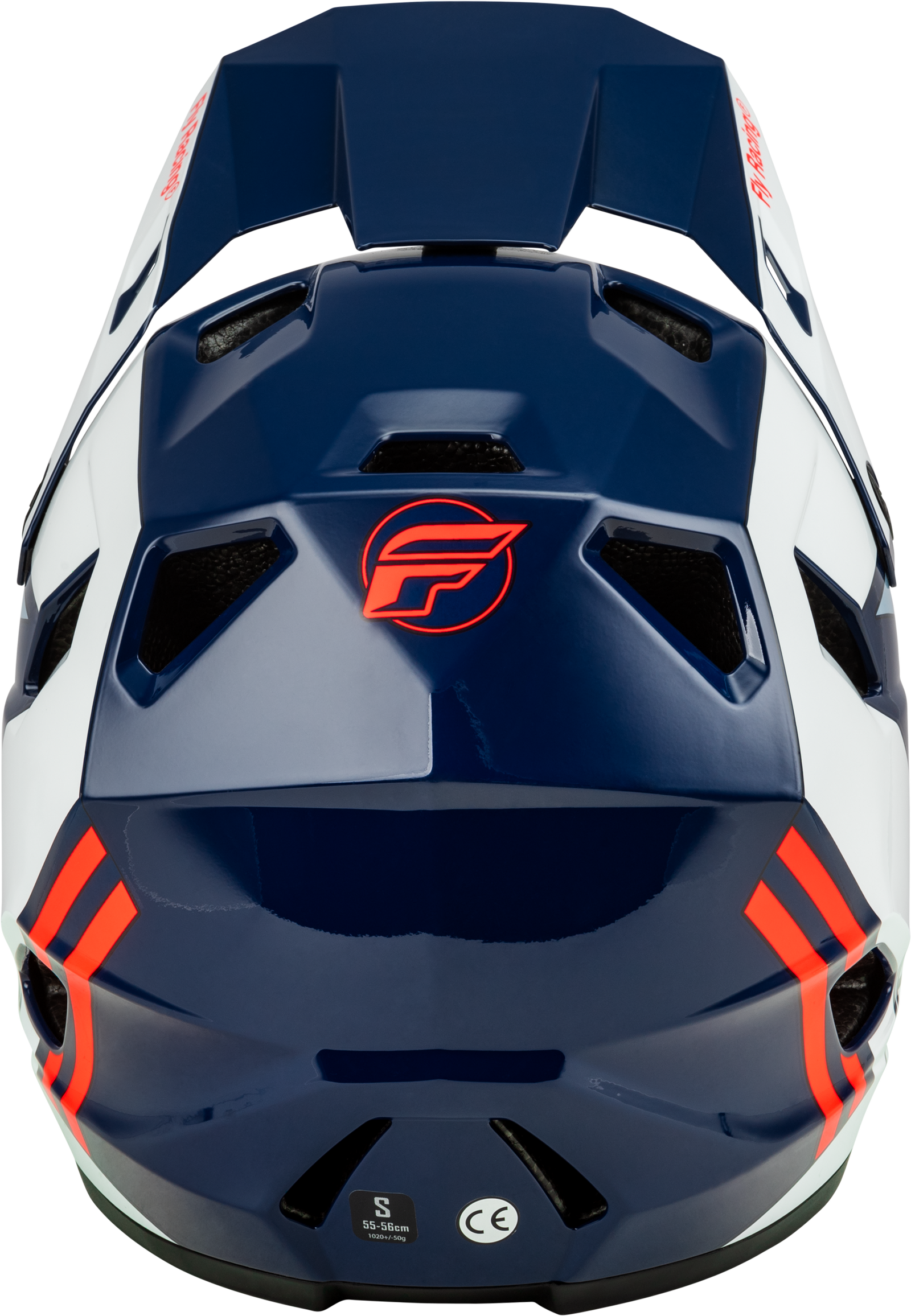 Rayce Bicycle Helmet Red/White/Blue Sm